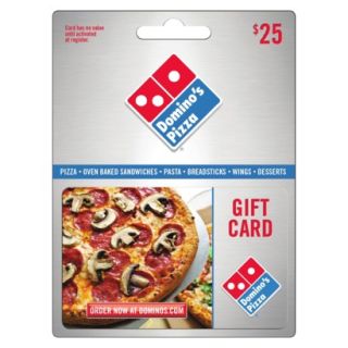 Dominos Pizza $25 Gift Card