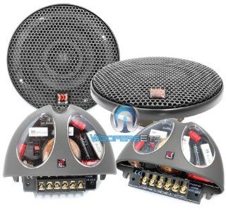 Hybrid Integra 402   Morel 4" 2 Way Coaxial Speakers with Passive Crossovers : Component Vehicle Speaker Systems : Car Electronics