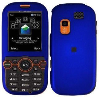 Blue Hard Case Cover for Samsung Gravity 2 II T469 T404G Cell Phones & Accessories