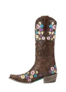 Lane Boots Women's Allie Cowboy Boot in Brown Shoes
