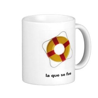 life preserver, la que se fue mug