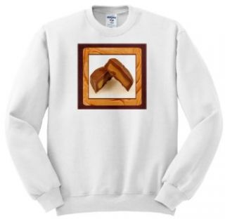 Susan Brown Designs Dessert Themes   Peanut Butter Cups   Sweatshirts: Clothing