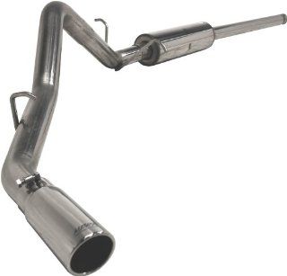 MBRP S5054409 T409 Stainless Steel Single Side Cat Back Exhaust System Automotive