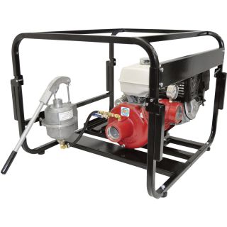 IPT Pumps High-Pressure Engine-Driven Fire Pump — 2 1/2in. Ports, 11,000 GPH, 100 PSI, 390cc Honda GX390 Engine, Model# 25FP13HR  Engine Driven High Pressure Pumps