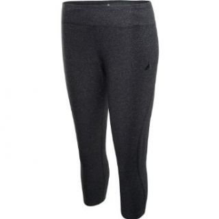 adidas Women's Ultimate Three Quarter Tights   Size XS/Extra Small Regular, Heather/black Athletic Pants
