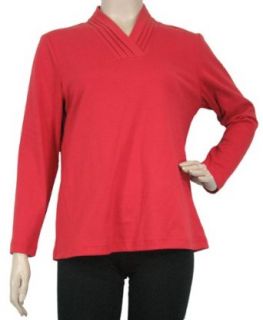 Women's Long Sleeve Top in Sienna by Southern Lady   L at  Womens Clothing store
