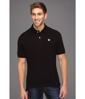 Boast Core Pique Polo Shirt Mens Short Sleeve Pullover (Black)