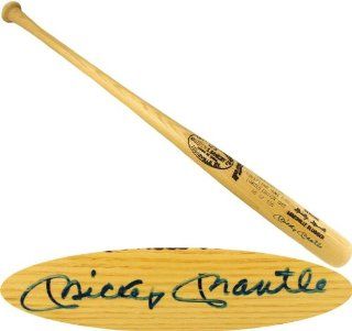 Signed Mickey Mantle Baseball Bat   Louisville Slugger Commemorative LE   Autographed MLB Bats: Sports Collectibles