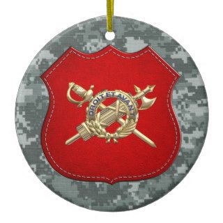 [200] Inspector General Branch Insignia Christmas Tree Ornament