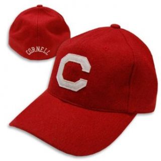 Cornell Big Red Vintage Fitted Hat : Sports Fan Baseball Caps : Clothing