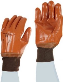 Ansell Winter Monkey Grip 23 191 Vinyl Glove, Fully Coated on Jersey Liner, X Large (Pack of 12 Pairs): Work Gloves: Industrial & Scientific