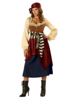 Buccaneer Beauty 3X Adult Womens Costume: Clothing