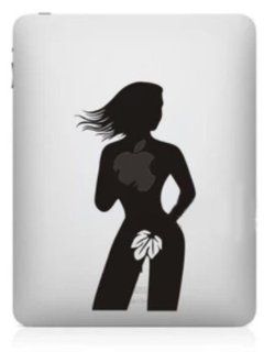 Big Dragonfly Stylish Creative Logo Vinyl Decal Sticker for Apple iPad mini Black Sexy Woman: Computers & Accessories