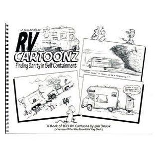 Motorhome Trailer and RV Cartoon Coloring Activity Book by Jim Snook: Automotive