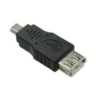 Waltzmart Micro USB Male to USB 2.0 Female Coupler Connector Converter Adapter Pack of 5: Electronics