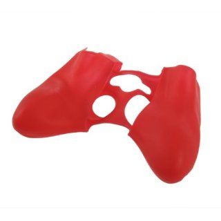 DETL Silicone Skin Protector Case Cover for Microsoft XBOX 360 XBOX360 Controller (red): Cell Phones & Accessories