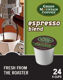 Green Mountain Coffee * ESPRESSO BLEND & DARK MAGIC * Extra Bold Variety Pack 48 K Cups for Keurig Brewers  Coffee Brewing Machine Cups  Grocery & Gourmet Food