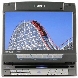 7" In dash Touch Screen Monitor with DVD Player : Vehicle Video Monitors And Tvs : Car Electronics