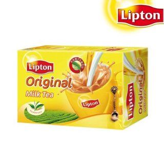 Milk tea  Lipton black tea with milk (Instant tea powder /Family Bonus Pack 100 Count Box) : Instant Breakfast Drinks : Grocery & Gourmet Food