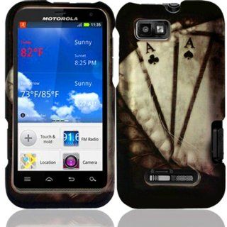 For Motorola Defy XT556 Hard Design Cover Case Vintage Ace Accessory: Cell Phones & Accessories