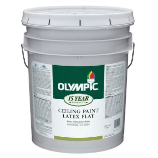 Olympic 619 fl oz Interior Flat White Latex Base Paint