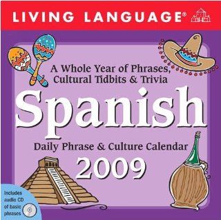 Spanish Living Language 2009 Desk Calendar : Office Desk Pad Calendars : Office Products
