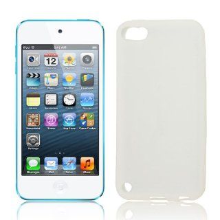 Clear White Silicone Case Cover Shell Guard for Apple iPod Touch 5 5G 5th: Cell Phones & Accessories