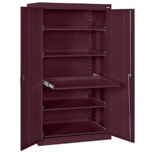36" Storage Cabinet Color: Burgundy : Modular Storage Systems : Office Products