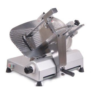 Generic 12" Blade Semi Automatic Durable Vegetable Meat Slicer 270w New Style Electric Food Slicer Deli Meat Cutter: Kitchen & Dining