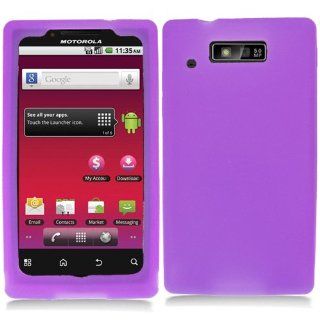 Soft Skin Case Fits Motorola WX430 Theory Purple Skin Boost Mobile: Cell Phones & Accessories