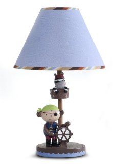 Kids Line Lamp Base and Shade, Pirate Party : Nursery Lamps : Baby
