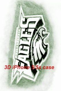 XMAS Gift NFL theme iPhone 5/5s back plastic 3D Dual Protective Cases Philadelphia Eagles logo for fans by hiphonecases: Cell Phones & Accessories