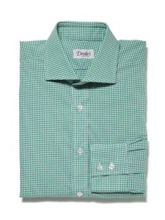 Gingham Dress Shirt by Drakes of London