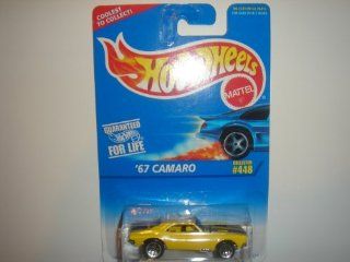 Hot Wheels   '67 Camaro (Chevrolet)   Collector #448   Yellow Body Color   5 Hole Wheels   Malaysia: Toys & Games