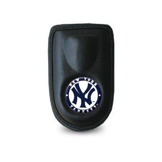 Samsung SGH A436 / SGH A437 / SGH A517 / SGH A736 / SGH A737 Premium Quality Cell Phone Pouch Case   Includes TWO Bonus Charm Holders   New York Yankees   Oficially MLB Licensed: Electronics