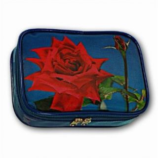 3D Lenticular Prado Purse, 3 D Image, 3 D Red Rose For The Lovers, SSP 438 Prado: Clothing