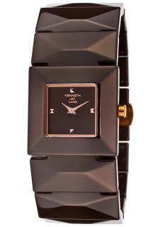 Kenneth Jay Lane 2803  Watches,Womens Mode Brown Dial Brown Ceramic, Casual Kenneth Jay Lane Quartz Watches