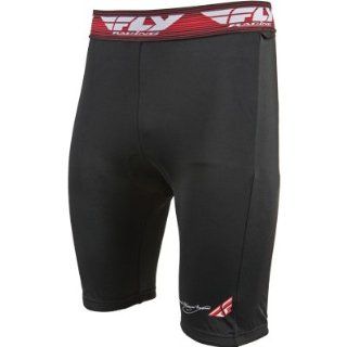 Fly Racing Chamois Short Adult Undergarment Motocross/Off Road/Dirt Bike Motorcycle Body Armor   Black / Medium: Automotive
