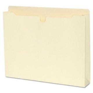 S J Paper S11320 S J Paper File Jackets w/1 1/2" Expansion, Letter, 11 Pt. Manila, 50/Bx : Expanding File Jackets And Pockets : Office Products