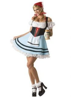 Oktoberfest German Beer Girl Sexy Mini Dress Drinking Costume: Adult Sized Costumes: Clothing