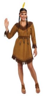 Rubie's Costume Woman's Native American Costume, Brown, One Size: Adult Sized Costumes: Clothing