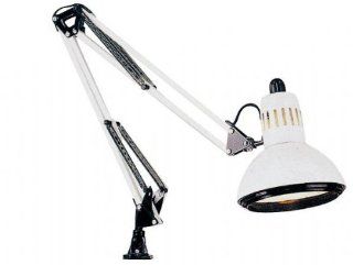 Alvin G2540 D Swing arm Lamp, White, 32in extension