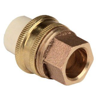 NIBCO 4733 Series CPVC and Brass Pipe Fitting, Union, Slip x Solder Industrial Pipe Fittings
