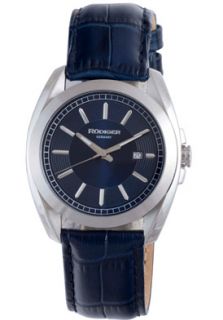 Rudiger R1001 04 003L  Watches,Mens Dresden Blue Dial Blue Calfskin, Casual Rudiger Quartz Watches