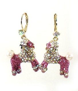 Betsey Johnson Jewelry Paris Is A Good Idea Poodle Earrings New 2013: Jewelry
