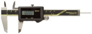 Mitutoyo ABSOLUTE 500 463 Digital Caliper, Stainless Steel, Solar Powered, Inch/Metric, 0 4" Range, +/ 0.001" Accuracy, 0.0005" Resolution, Meets IP67 Specifications: Industrial & Scientific