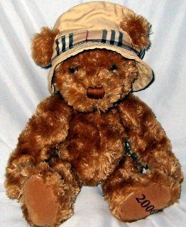 Burberry Fragrance Teddy Bear W/Hat 2006: Toys & Games