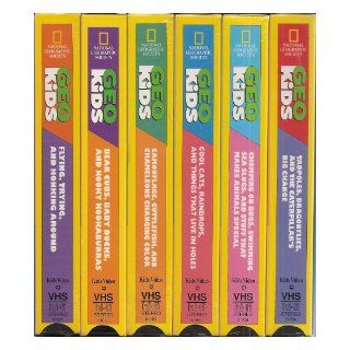 National Geographic Kids Video: Geo Kids   (6 VHS Tapes in Slipcase): Unknown:  Kids' Books