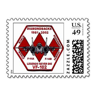 VF 102 Diamondbacks F14 Farewell Postage Stamp
