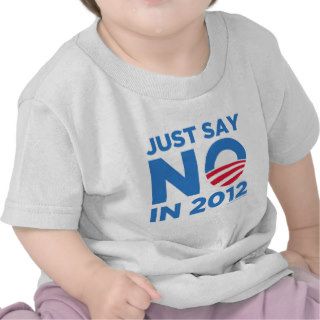 Just Say NO In 2012 Shirt